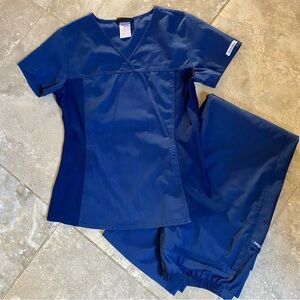 PRO-Flexibles Navy Scrub Set - Small